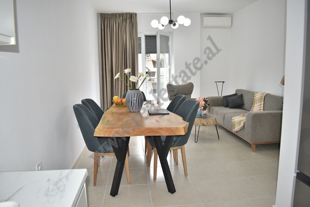 Two bedroom apartment for rent in Shyqyri Berxolli street in Tirana, Albania.
It is positioned on t